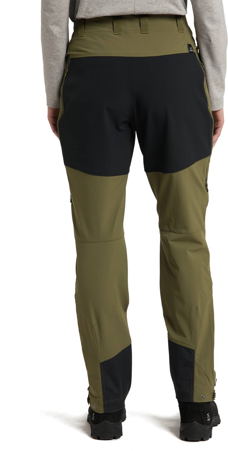 Haglöfs Women's Rugged Standard Pant Oliivi/Musta 02