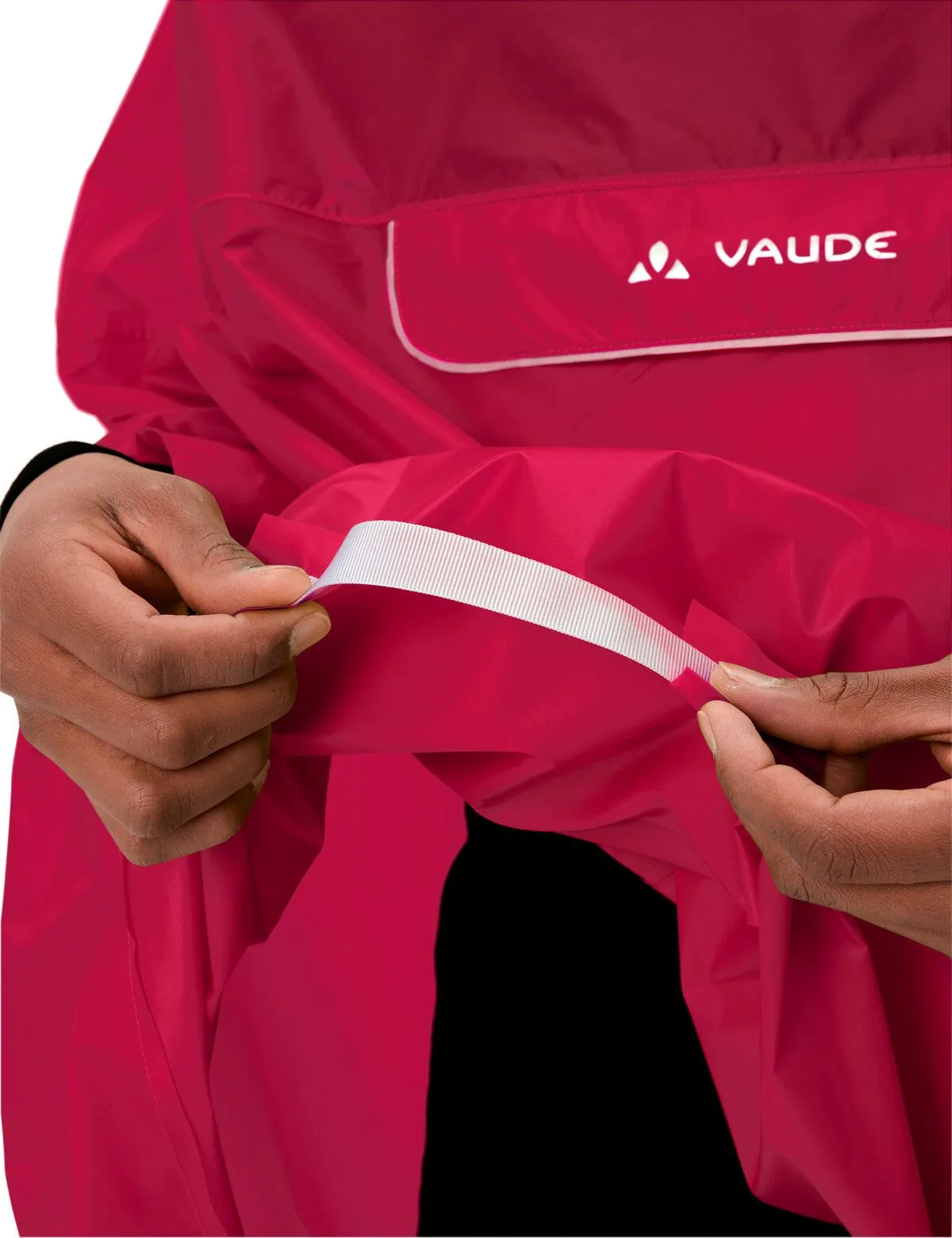 Vaude Valdipino Poncho, Ortlieb Back-Roller Core, Vaude Helmet Raincover Keltainen 29