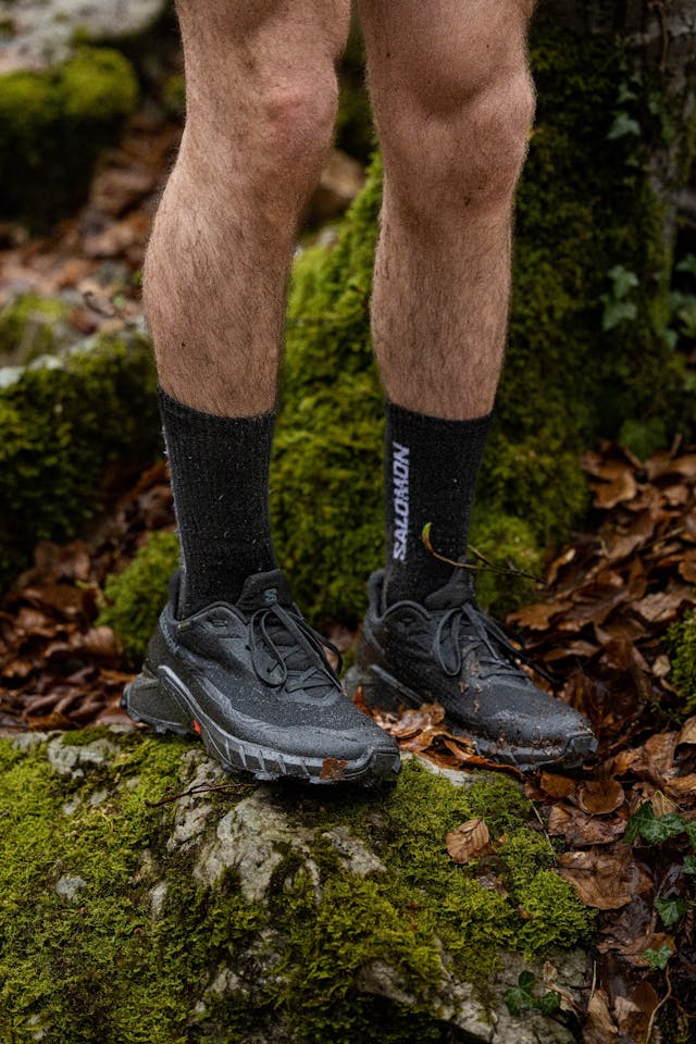 Salomon Men's Alphacross 5 GTX Musta 09