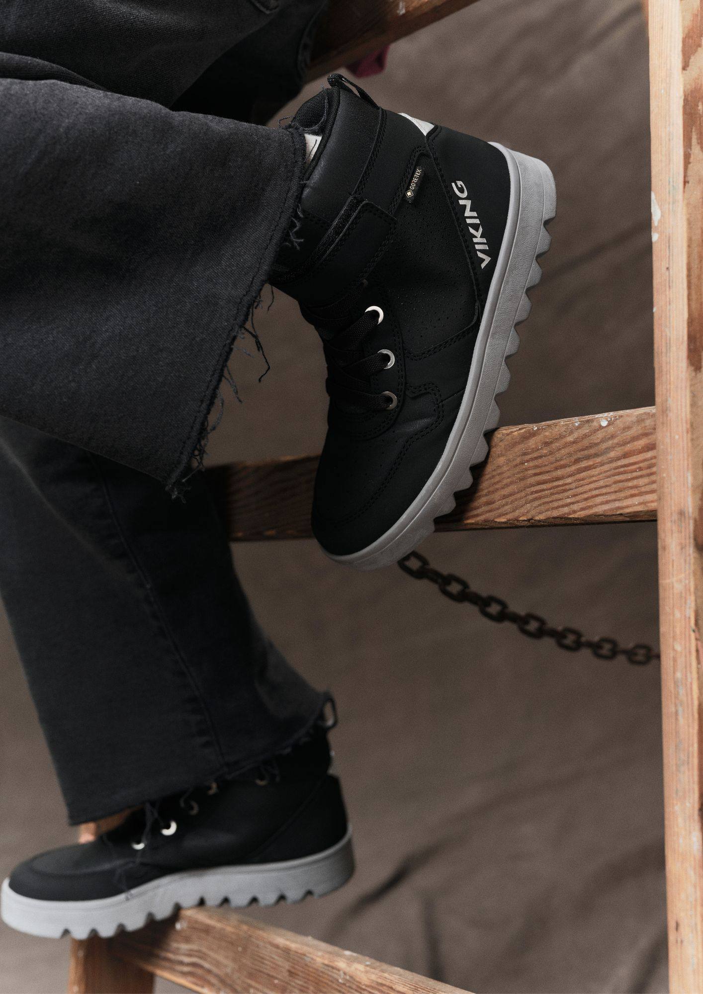 Viking Fleek Mid GTX Black 05