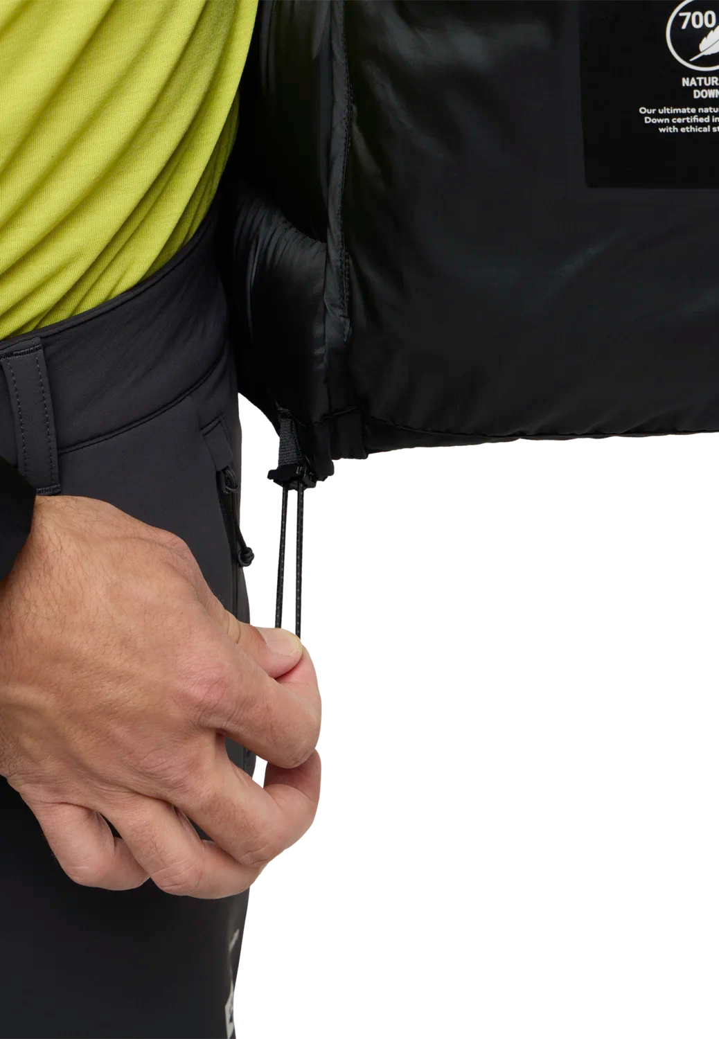 Jack Wolfskin Men's Nebelhorn Down Hoody - Miesten untuvatakki Musta 07