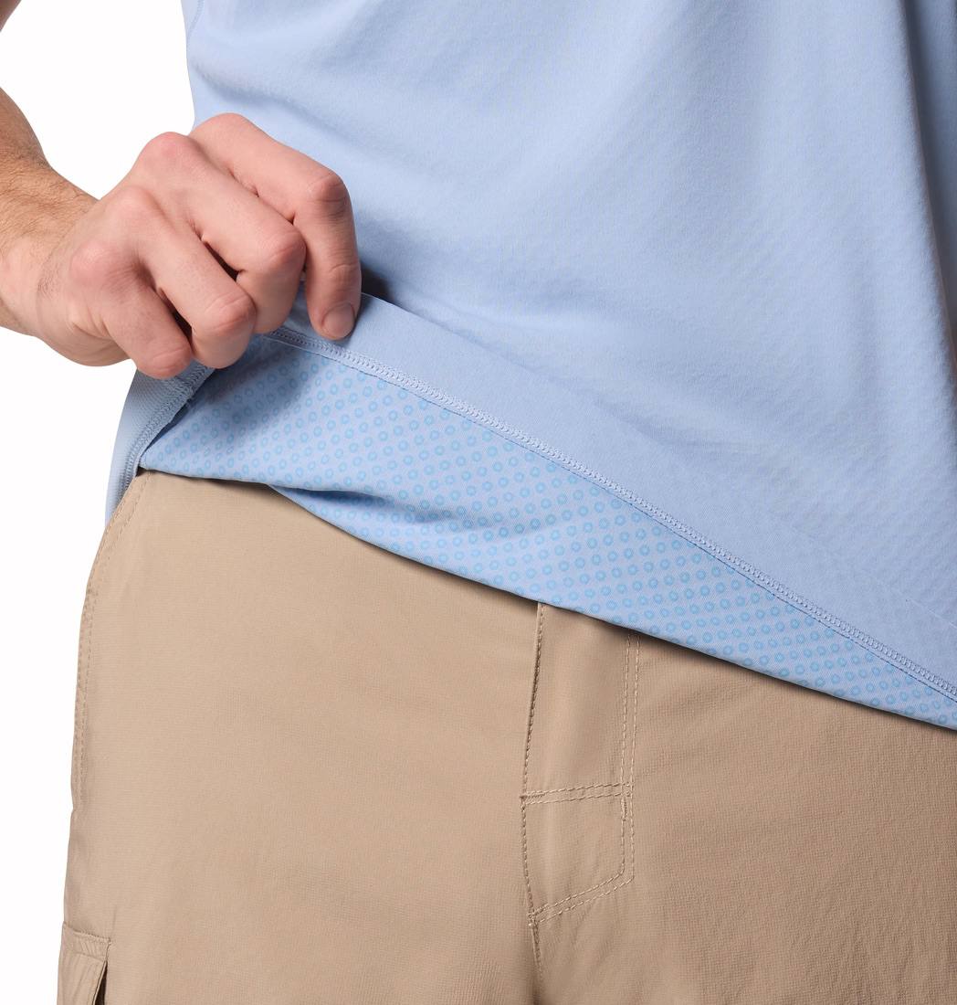 Columbia Men's Zero Rules Light Tee Light blue 04