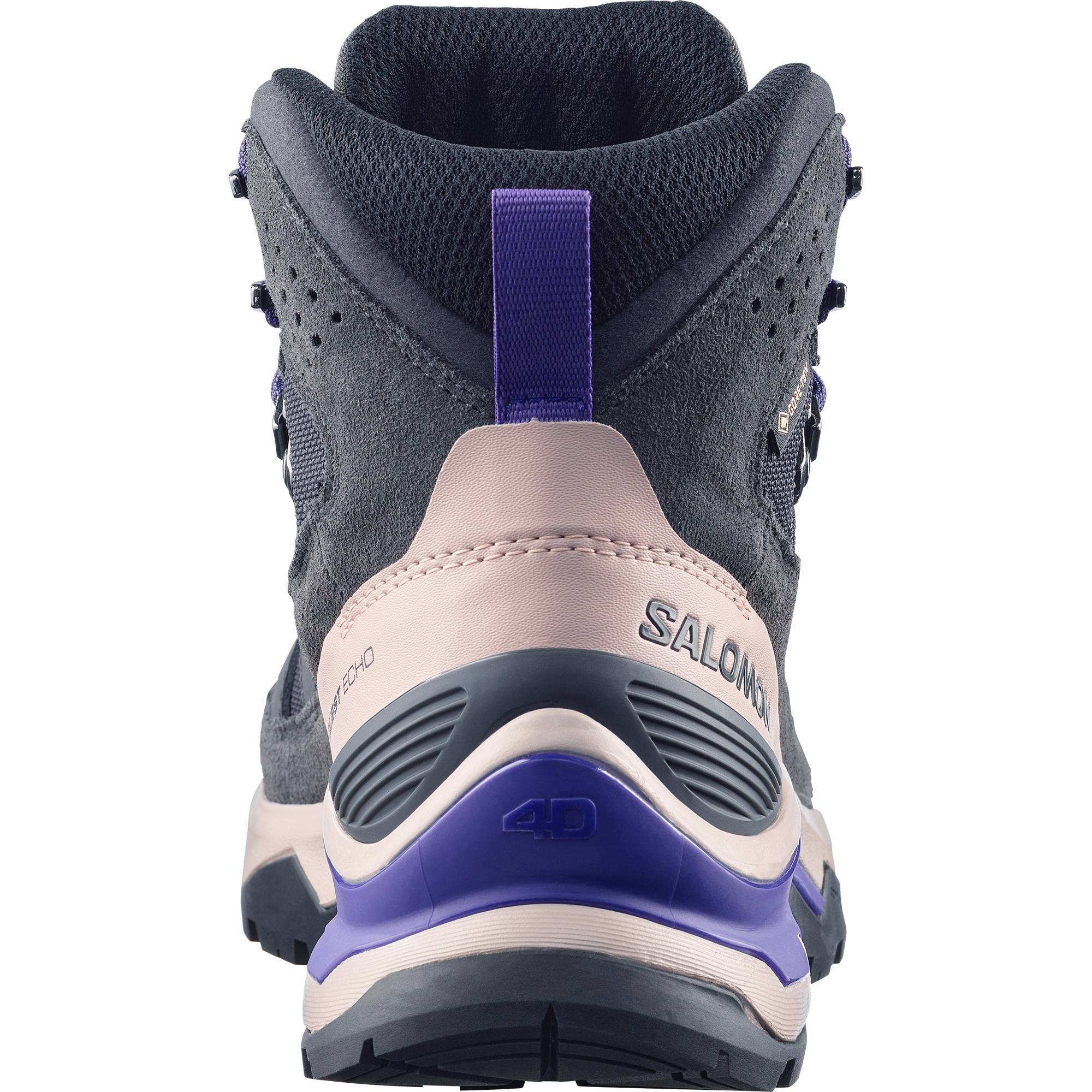 Salomon Women's Quest Echo GTX Asphalt/Shadow Gray/Deep Blue 03