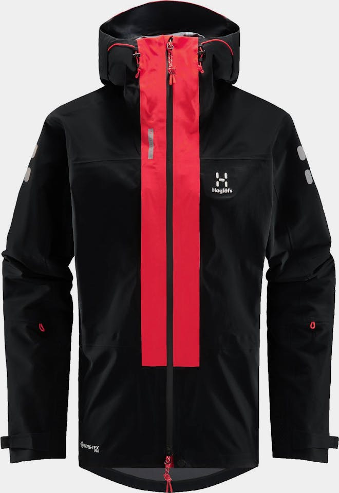 Haglöfs L.I.M ZT Mtn GTX Pro Jacket Musta / Punainen 01