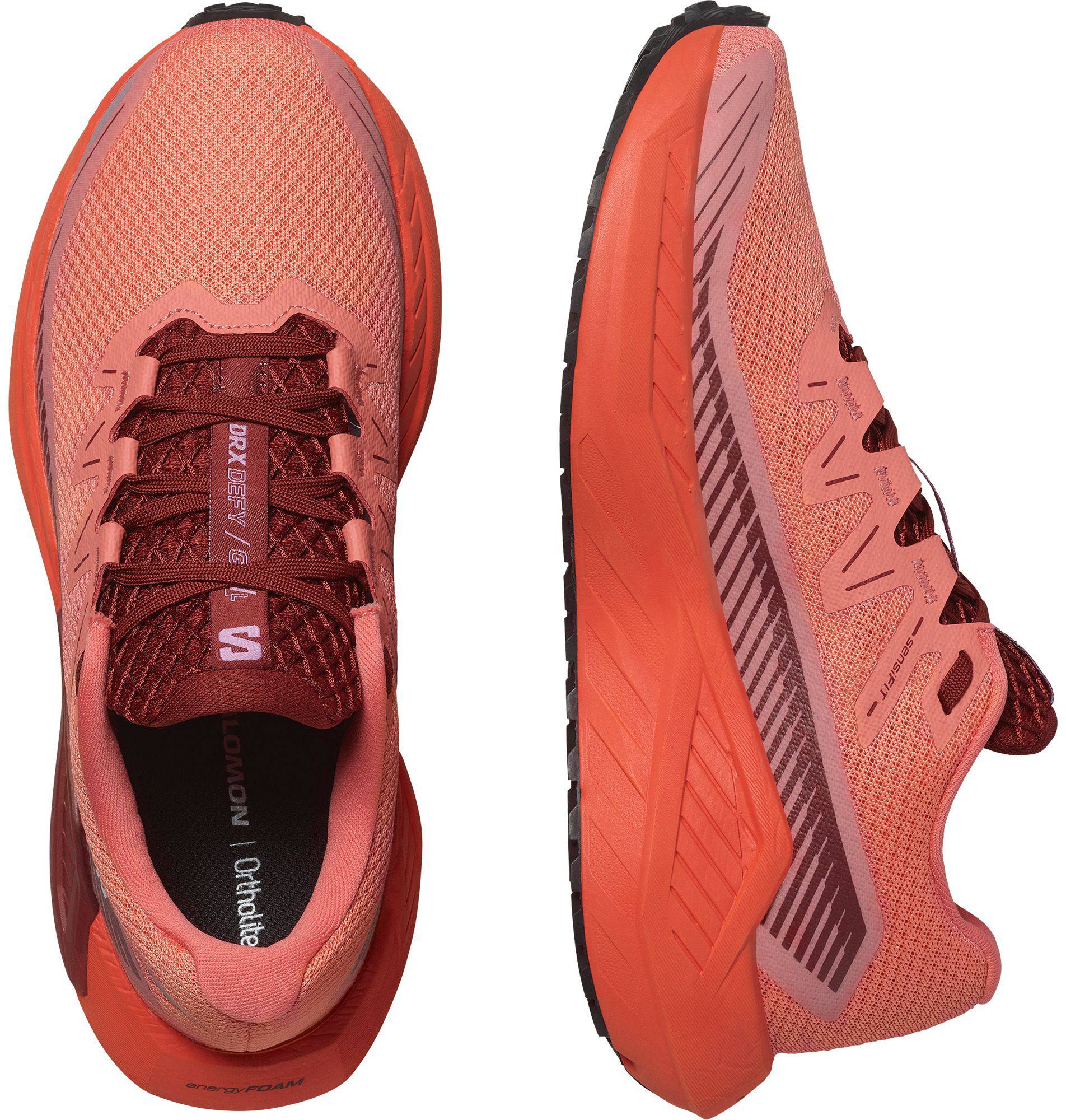 Salomon Women's DRX Defy Gravel Vaaleanpunainen/Tummanpunainen 03