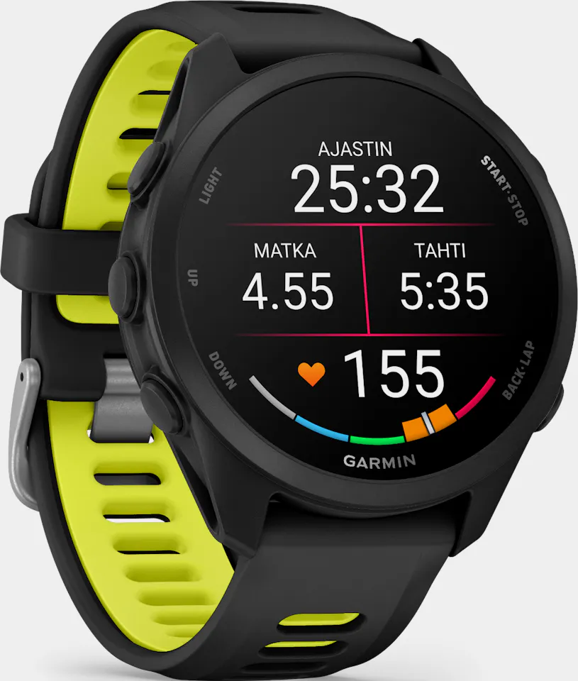 Garmin Forerunner 170 Black/amp Yellow 06