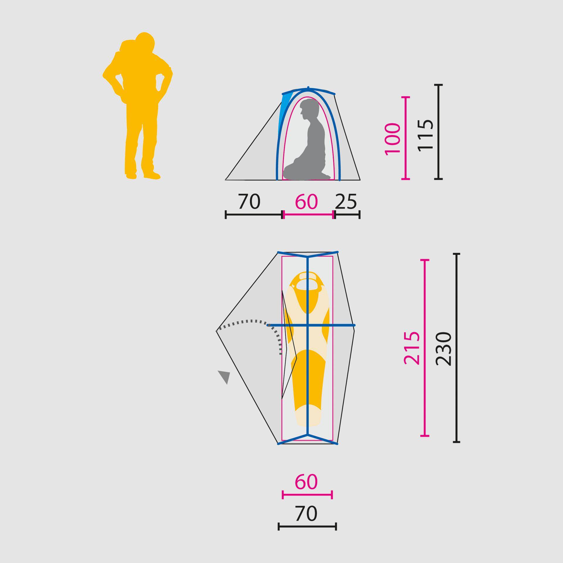 Jack Wolfskin Exolight I Steel blue 03