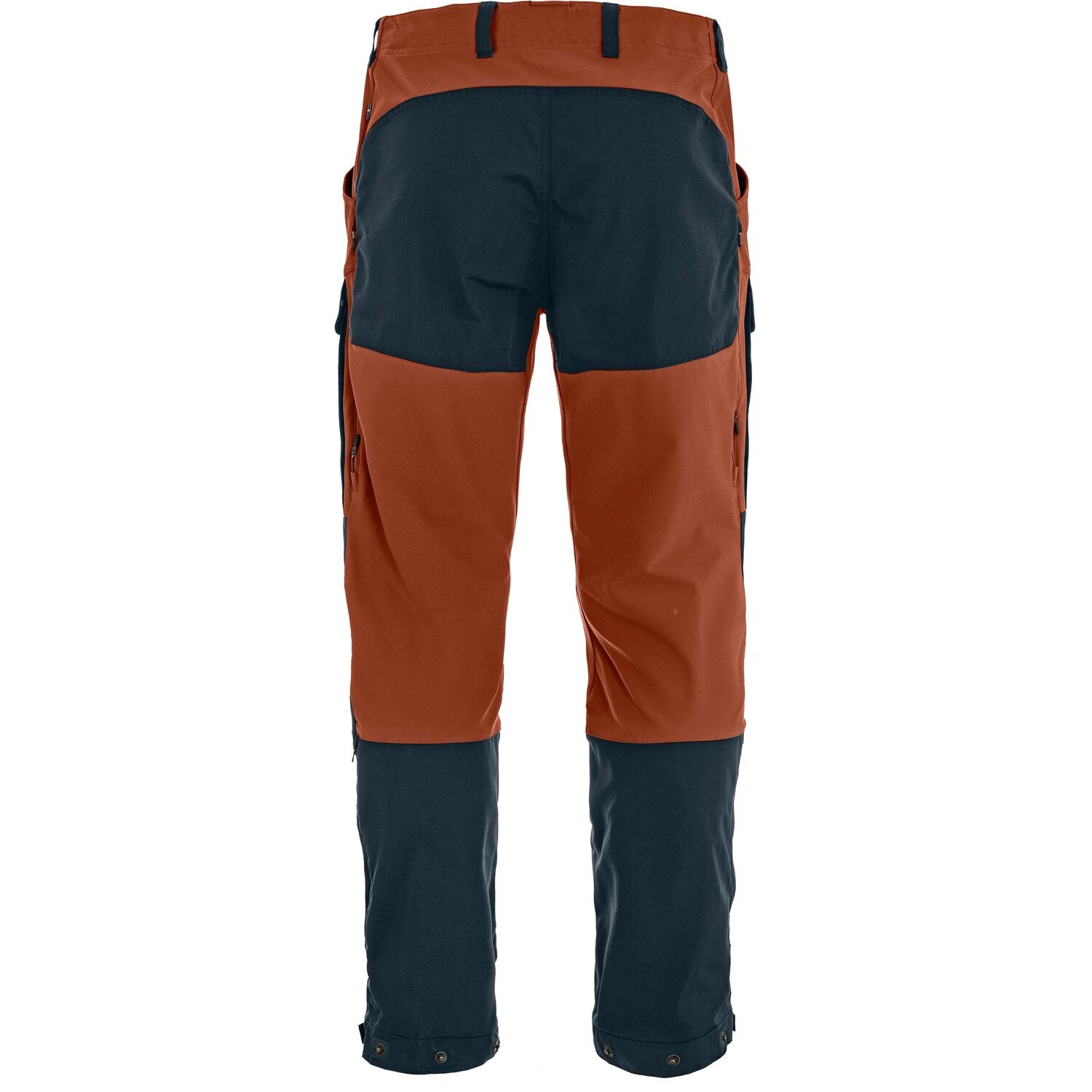 Fjällräven Men's Keb Trousers Dark Navy / Autumn Leaf 02