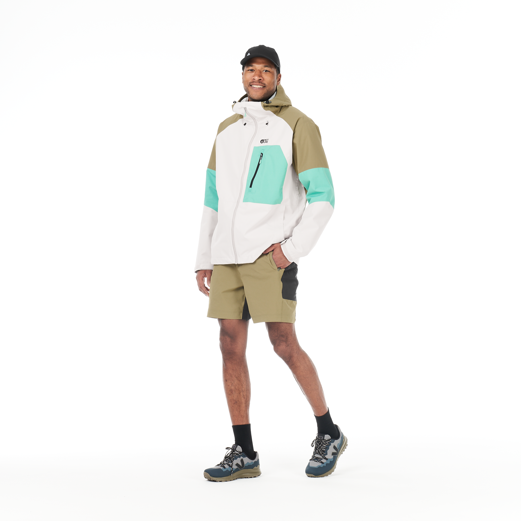 Picture Organic Clothing Men's Abstral + 2,5L Jacket White 02