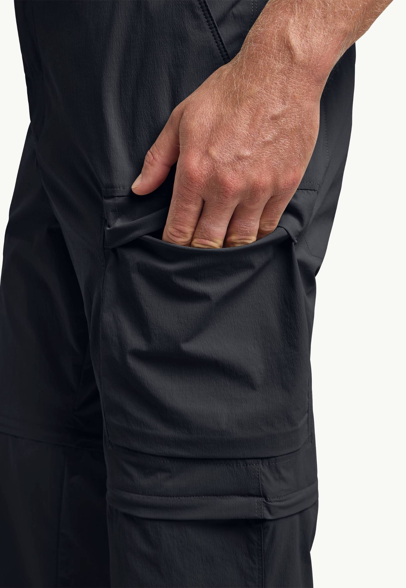 Jack Wolfskin Men's Wagami Zip Off Pants Dark navy 05