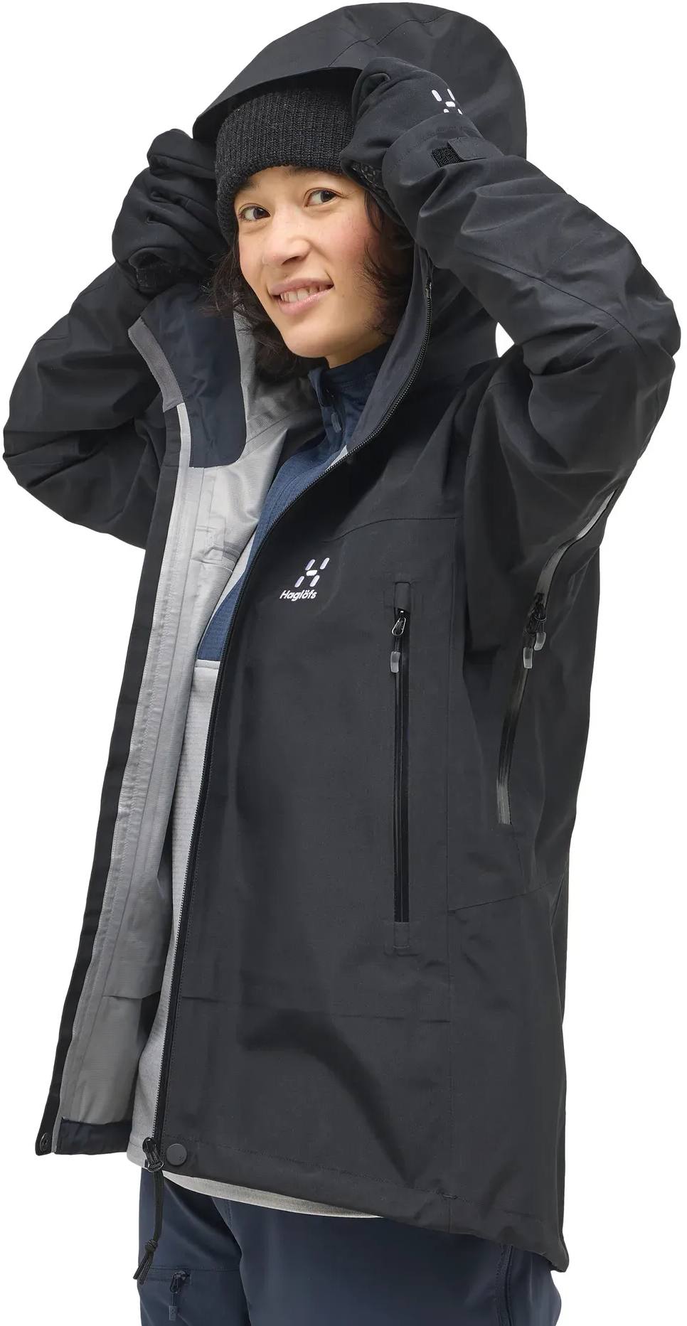 Haglöfs Women's ROC Flash GTX Jacket Musta 04