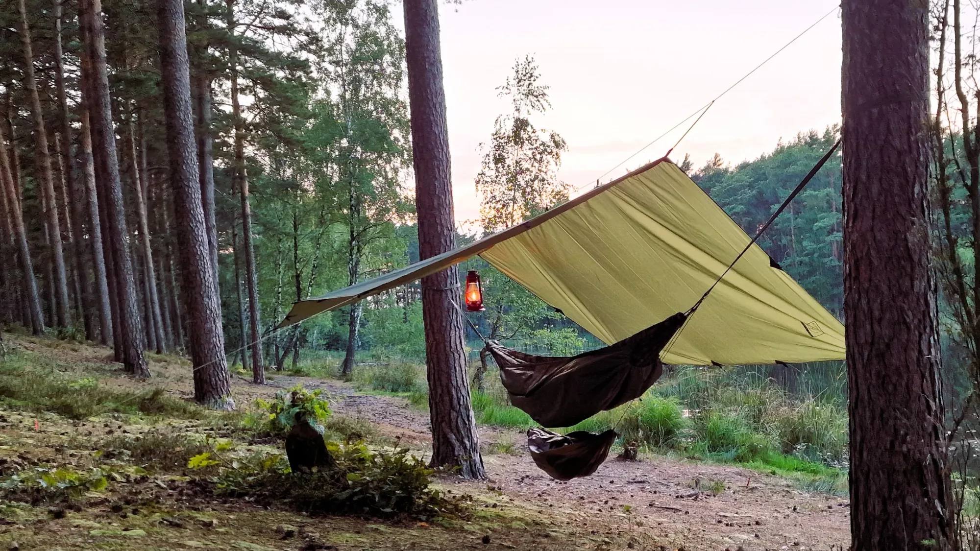 Bushmen Easy Tarp 3x3 Green 05