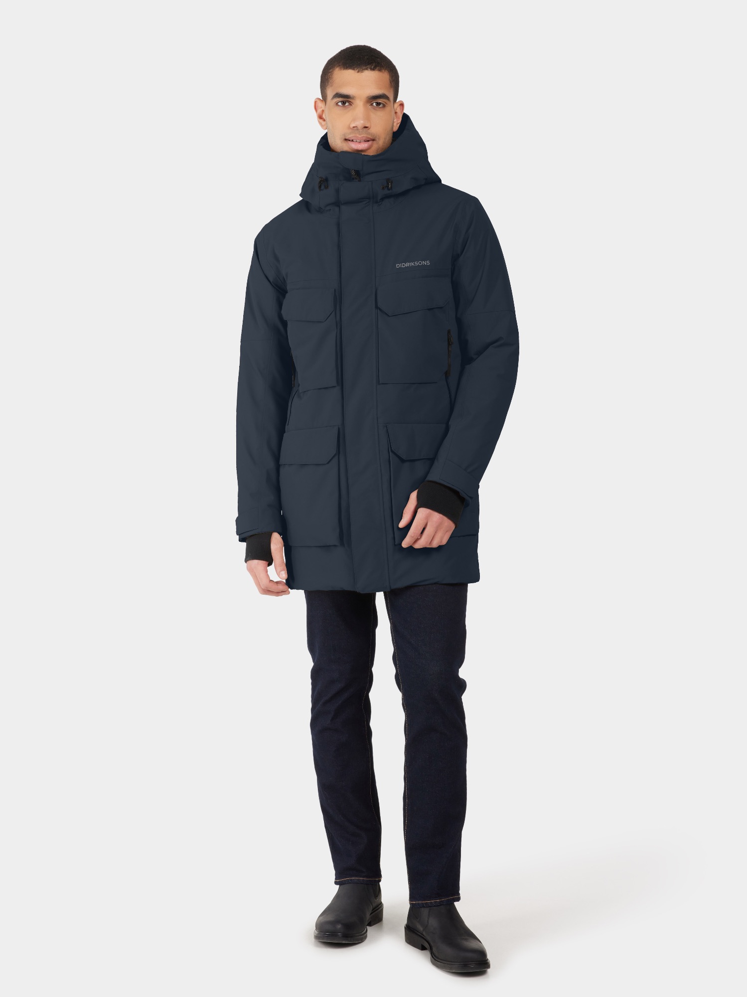 Didriksons Men's Drew 8 Parka ja Men's Renegade Evo Ice GTX Musta 29