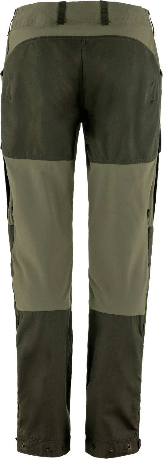 Fjällräven Women's Keb Trousers Curved Deep Forest 02