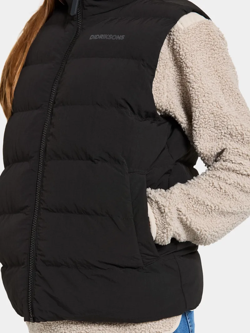 Didriksons Kilo Kids Vest Black 07