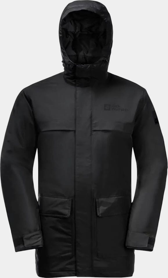 Jack Wolfskin Men's Winterlager Parka Black 02
