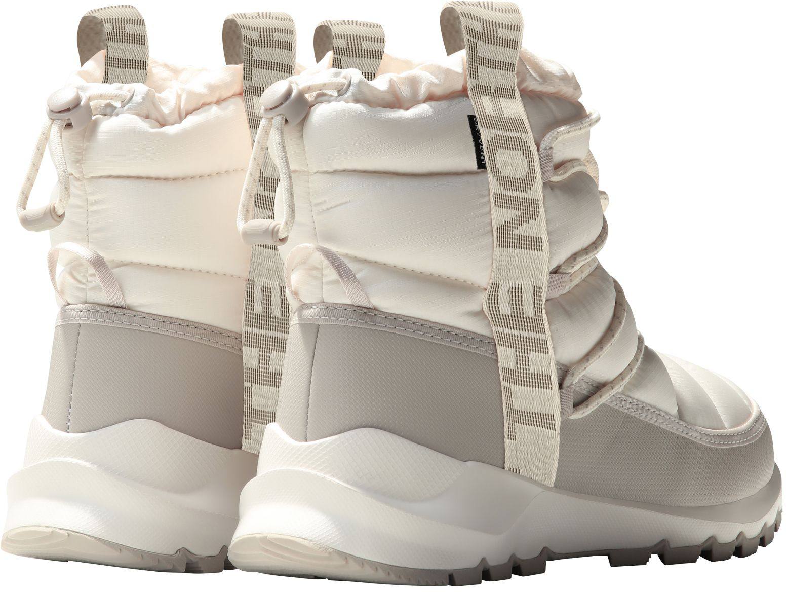 The North Face Women's ThermoBall Lace Up - Naisten talvikengät Valkoinen 02