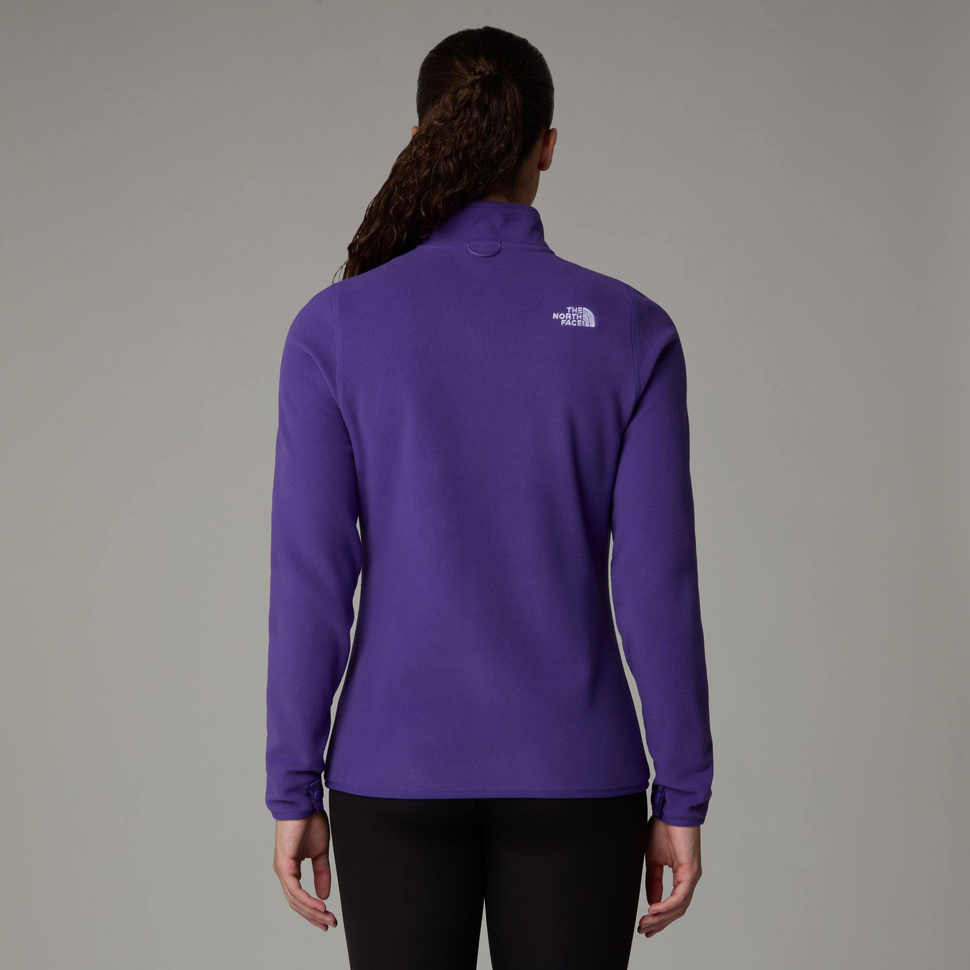 The North Face Women's 100 Glacier Full Zip Purple 04