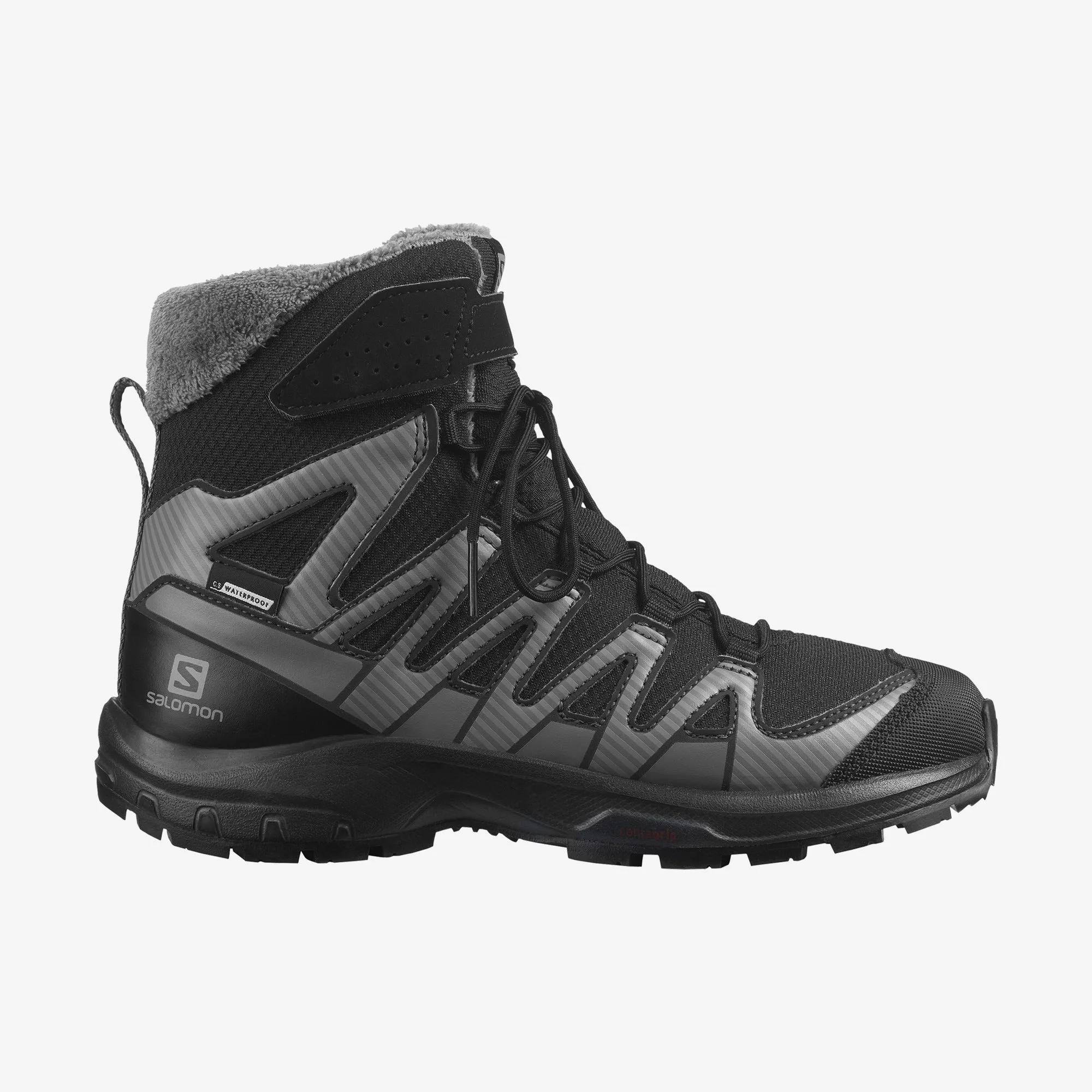 Salomon XA Pro V8 Winter Jr Climasalomon Waterproof Black / Grey 03