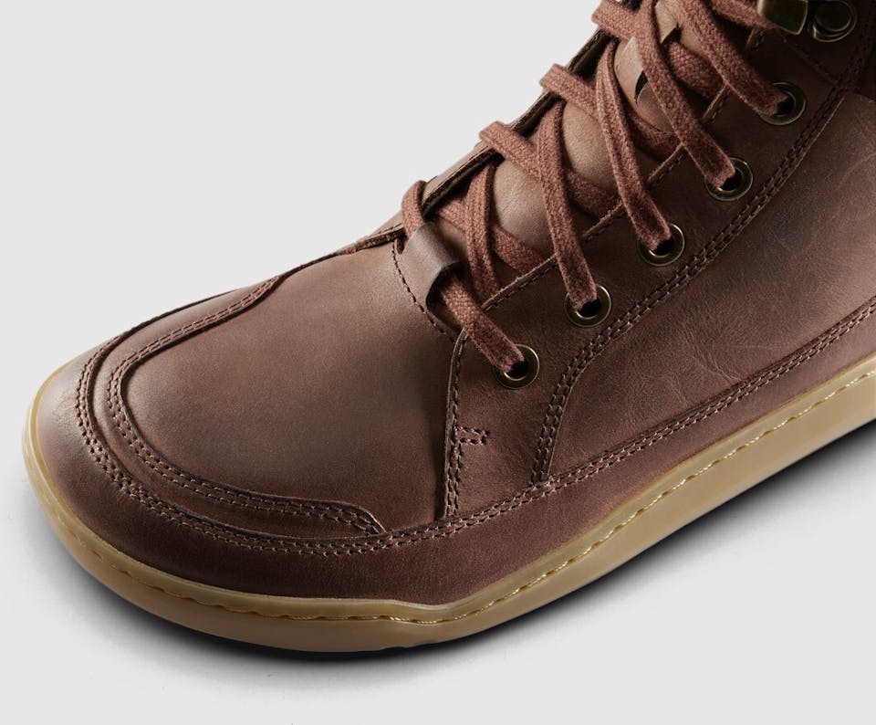 Vivobarefoot Men's Gobi Boot Warmlined - Miesten talvikengät Bark 03