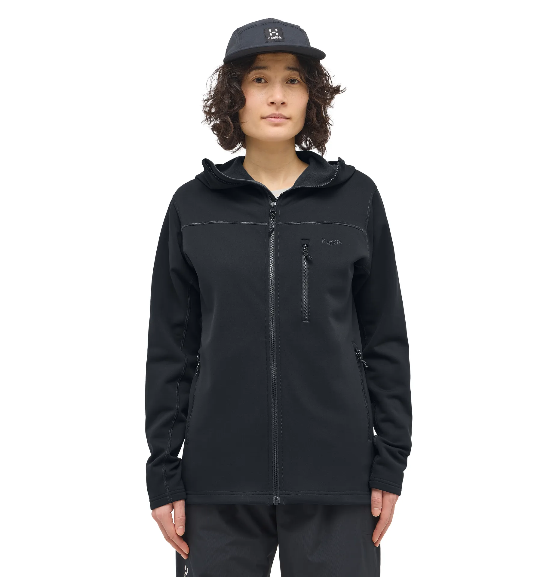 Haglöfs Women's Rosson Mid Hood True Black 03