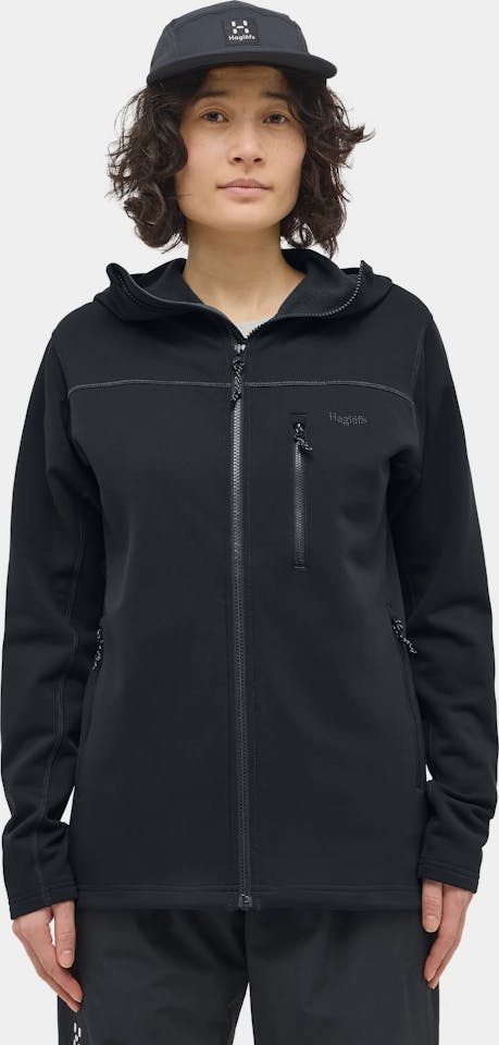 Haglöfs Women's Rosson Mid Hood True Black 03