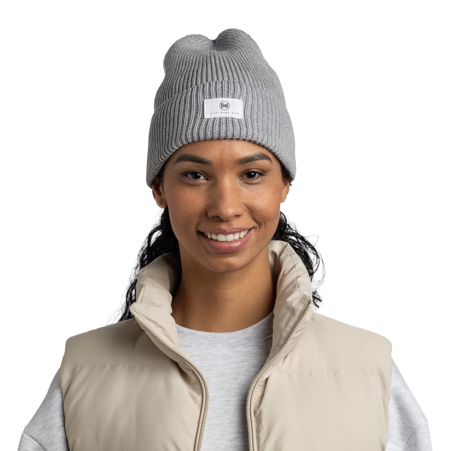 Buff Drisk Beanie Grey  03