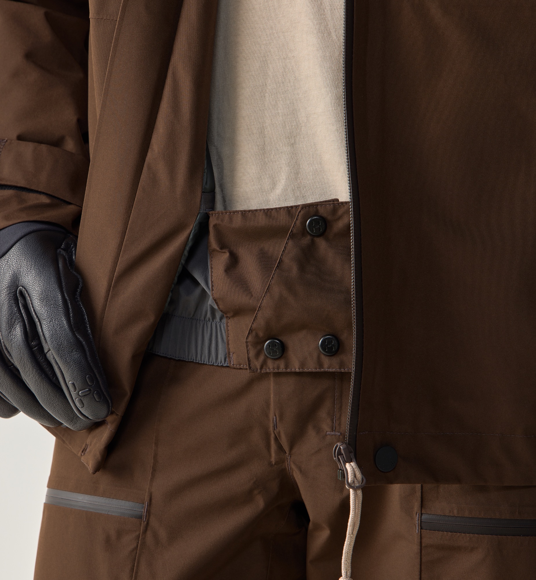 Haglöfs Men's Latnja GTX Insulated Jacket Woodland Brown 12