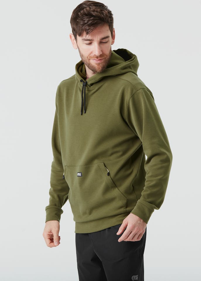 Picture Organic Clothing Men's Pluris Tech Hoodie Tobacco 04