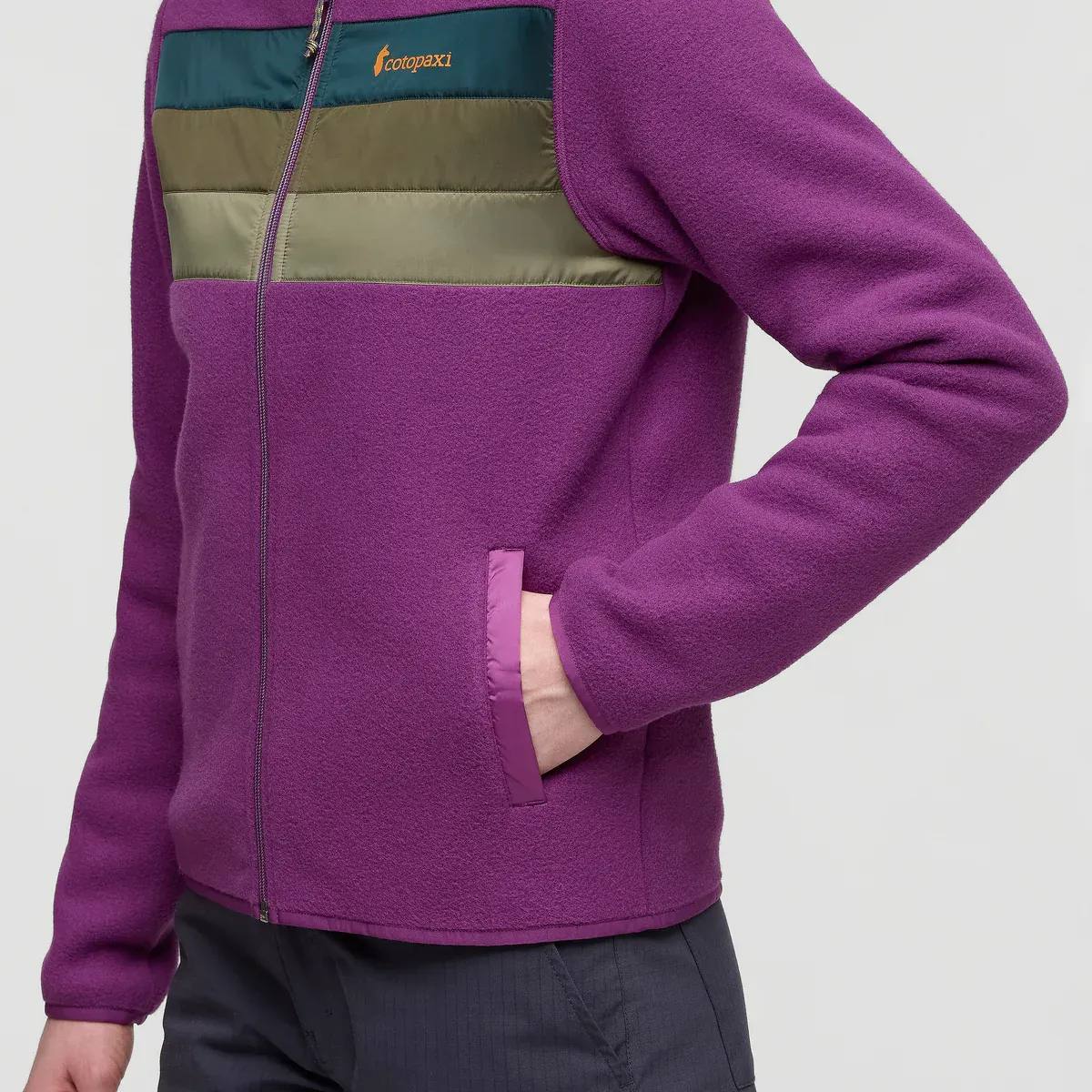 Cotopaxi Women's Teca Fleece Jacket Lila 06