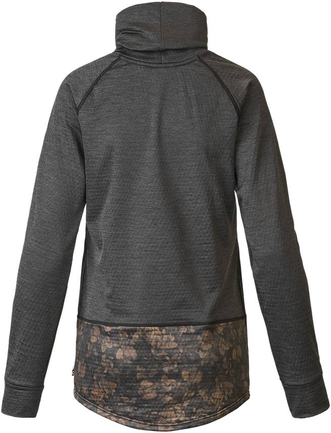 Picture Organic Clothing Women's Blossom Grid Fleece Black 04