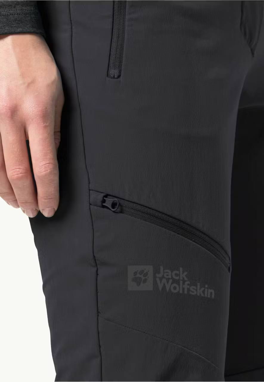 Jack Wolfskin Holdsteig Pant W Musta 04