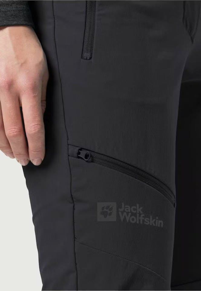 Jack Wolfskin Holdsteig Pant W Musta 04