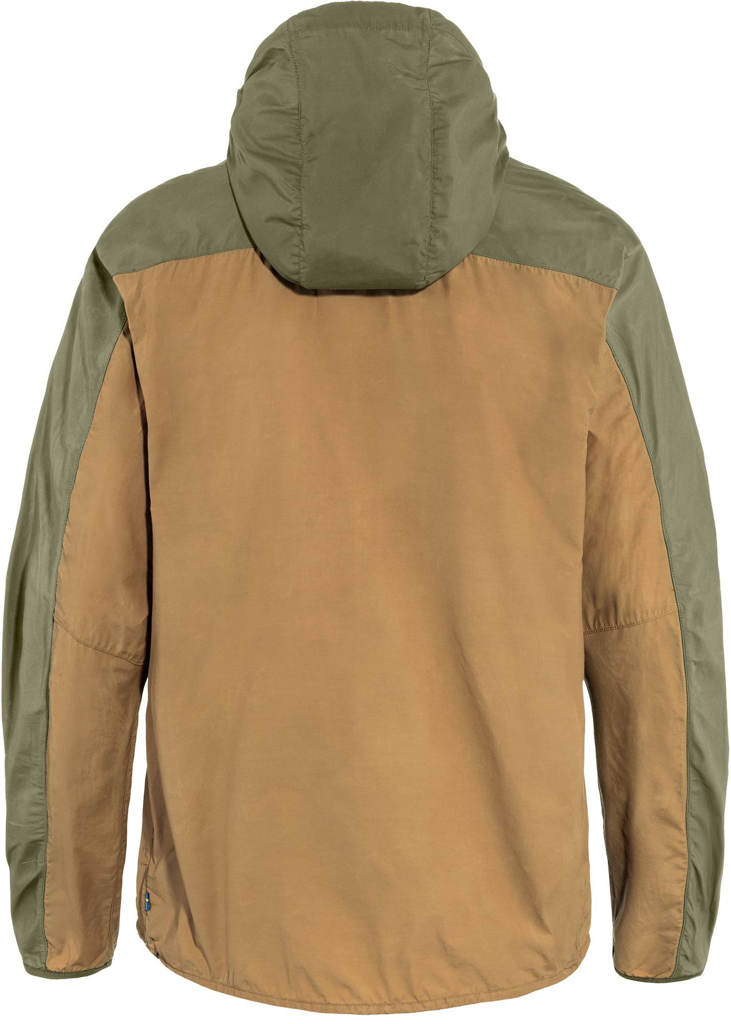 Fjällräven Men's High Coast Wind Jacket Buckwheat Brown / Green 02