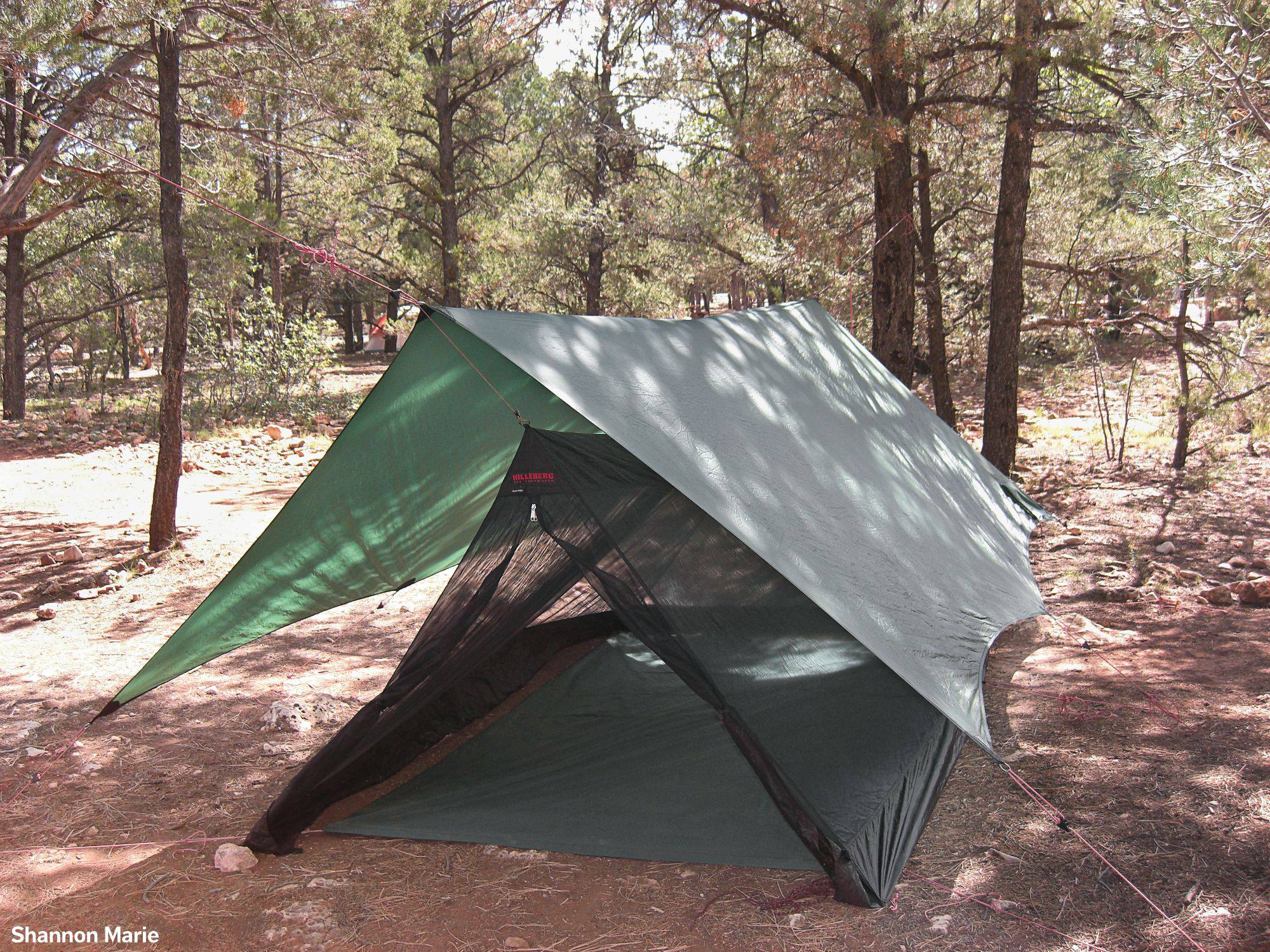 使用1回】HILLEBERG Tarp 10 XP サンド タープ10 XP(エクスペ