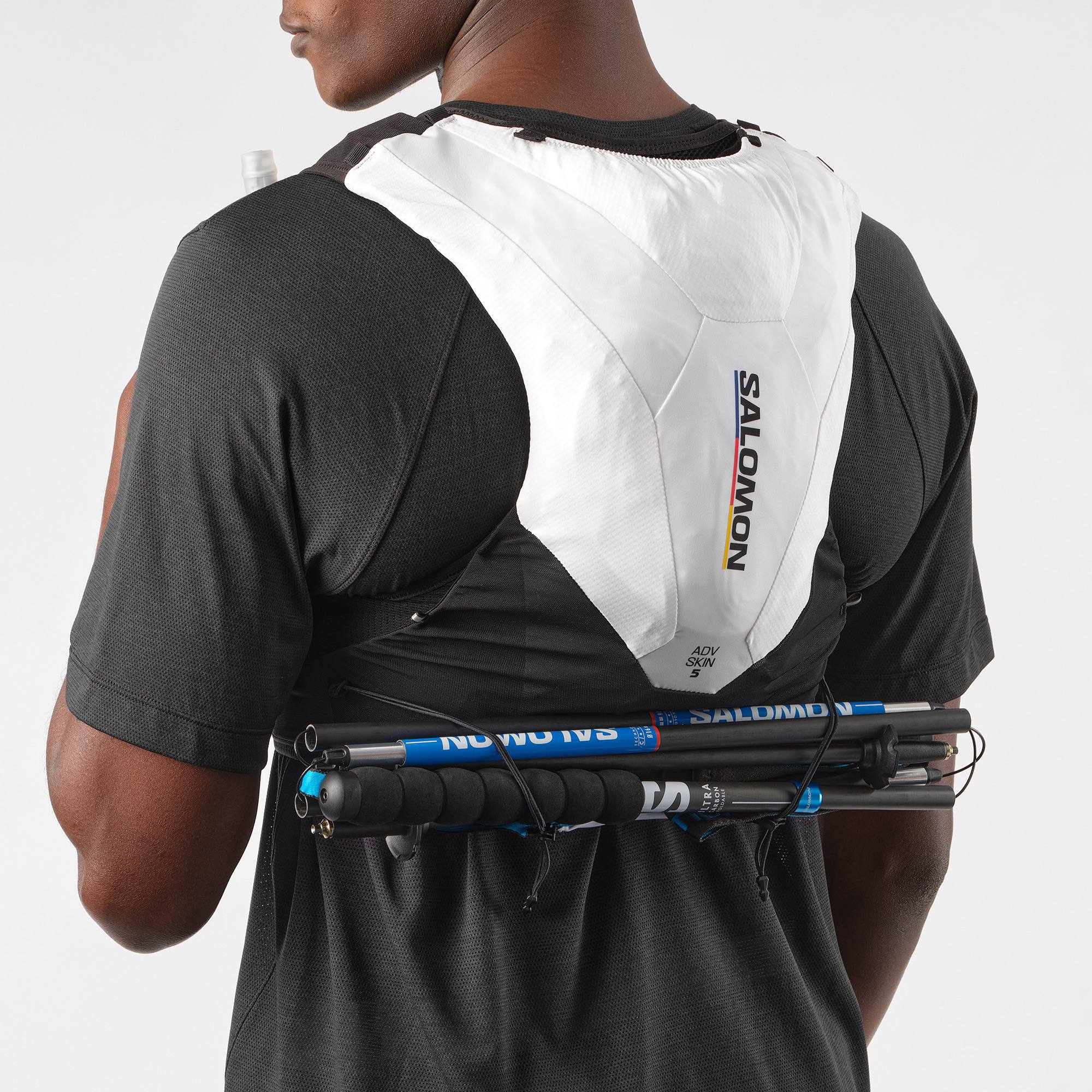 Salomon Adv Skin 5 Race Flag Musta / Valkoinen 10