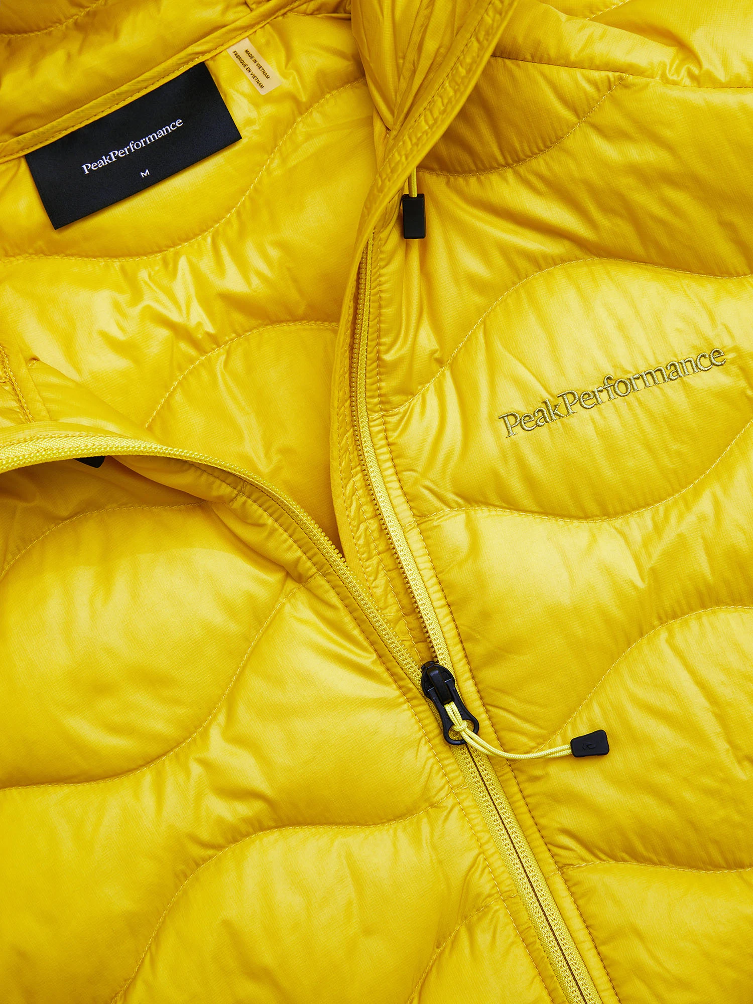 Peak Performance Men's Helium Down Hood Jacket Canary Lime 02