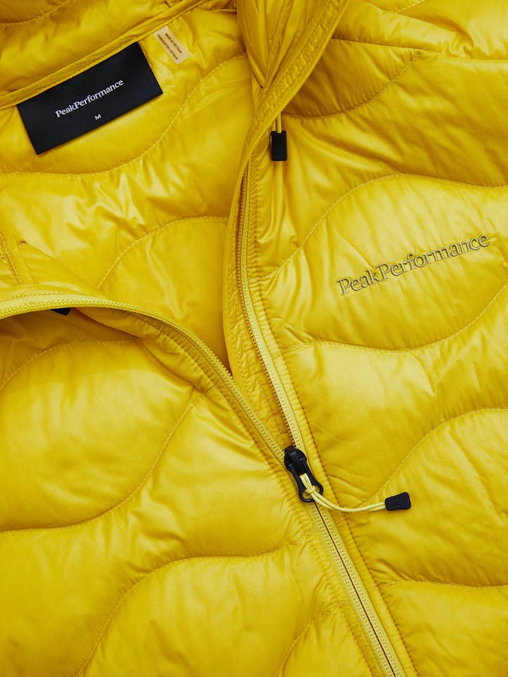 Peak Performance Men's Helium Down Hood Jacket Canary Lime 02