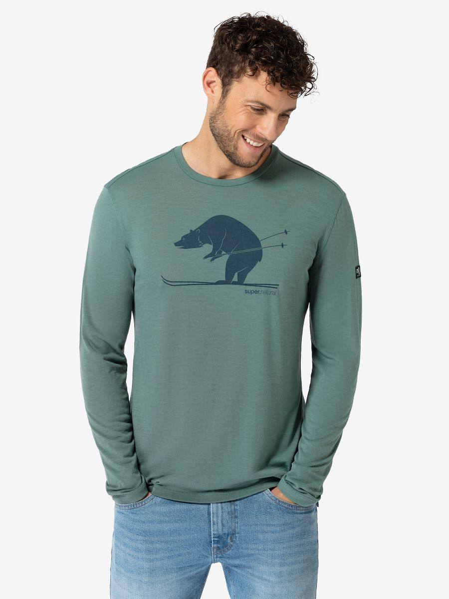 Supernatural Ski Karl Long Sleeve Green 03