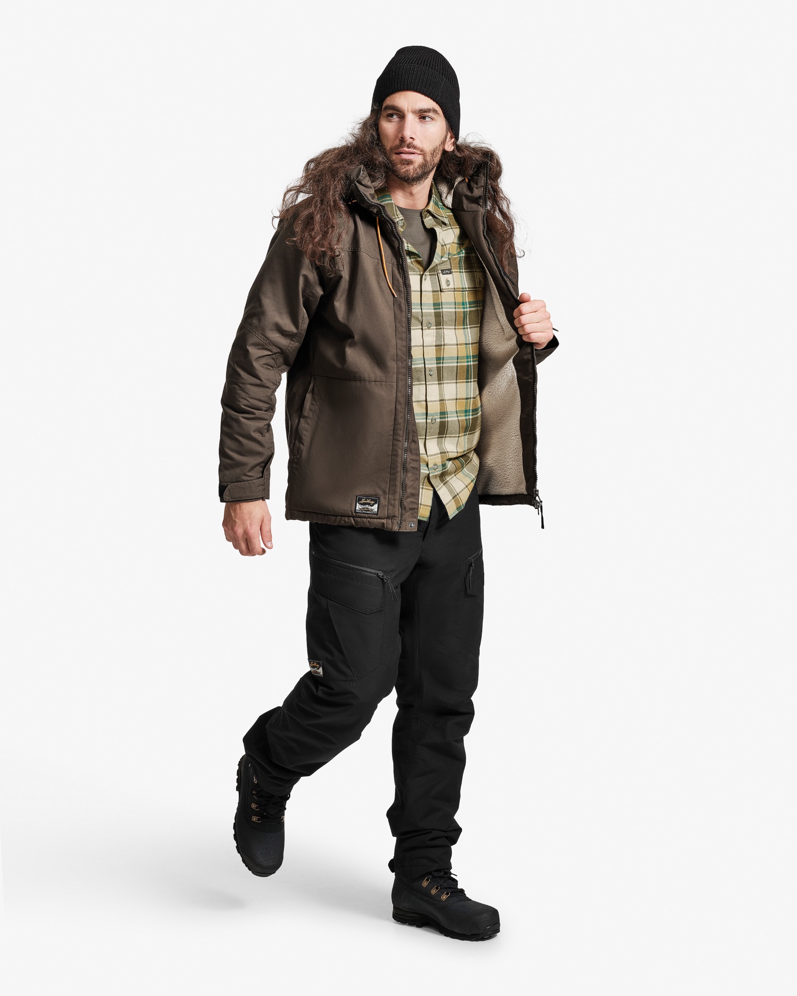 Lundhags Men's Fulu Cargo Insulated Pant Black 04