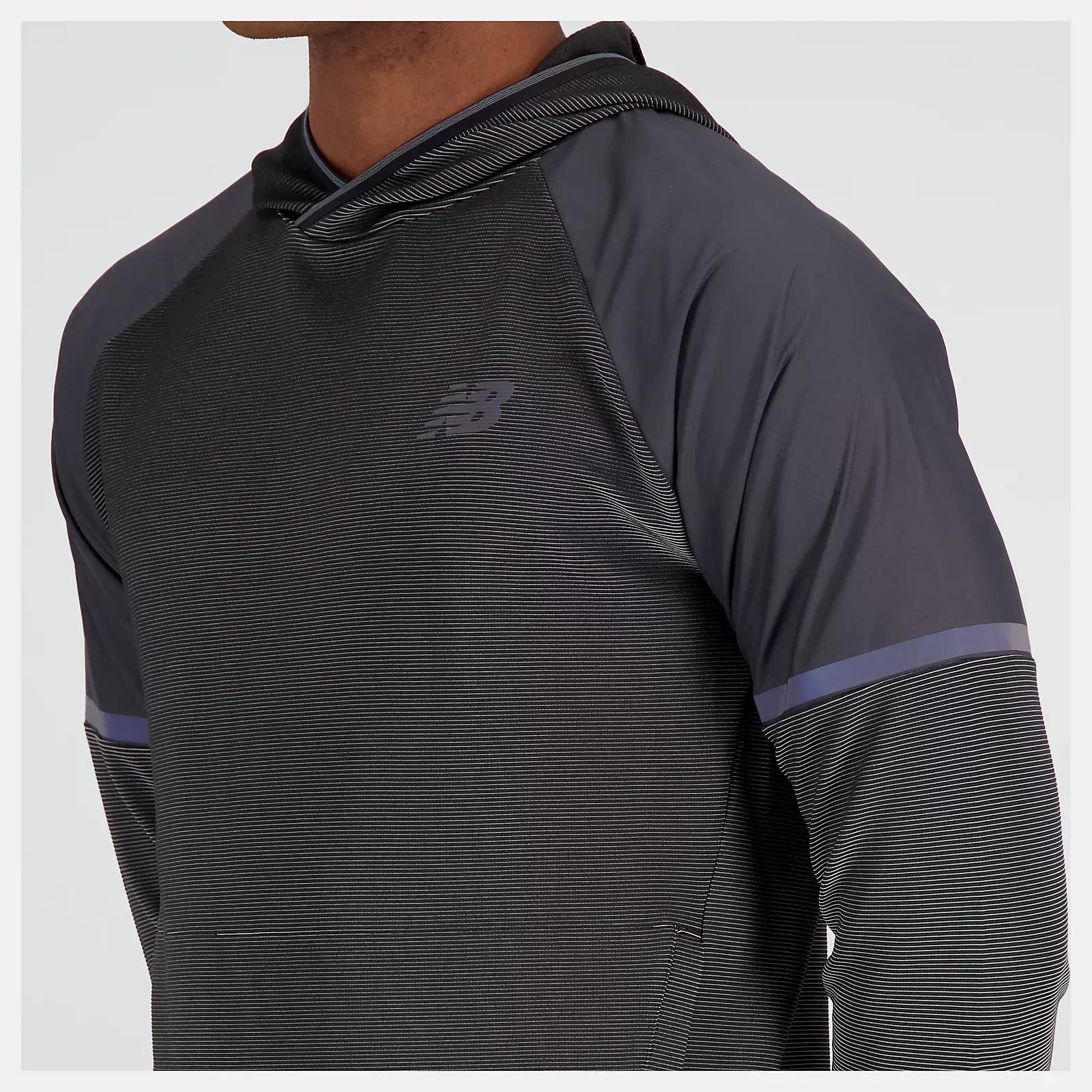 New Balance Men's Q Speed Shift Hoodie Black 04