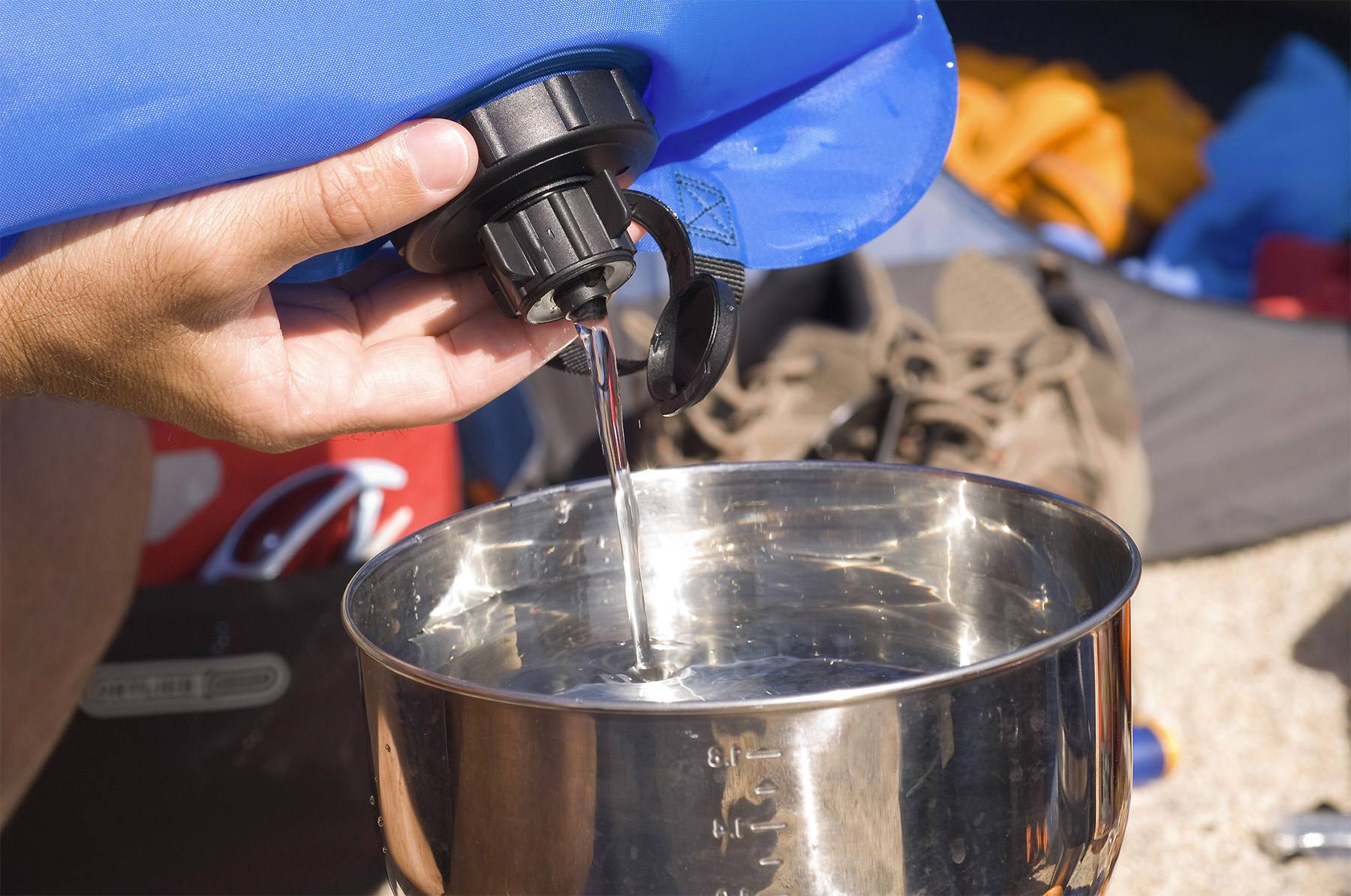 Ortlieb Water Bag 10 L Blue 02