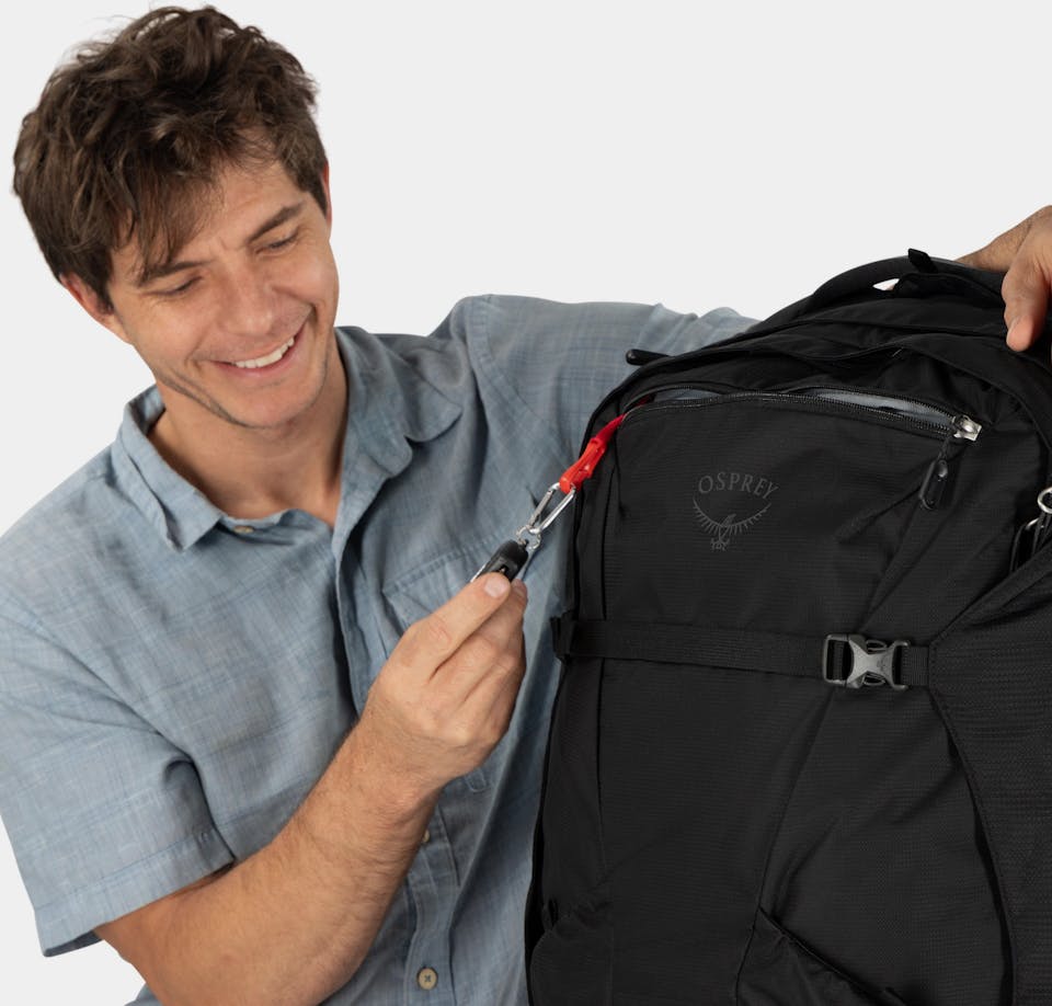 Osprey Farpoint Fairview Wheel 65 Black 07