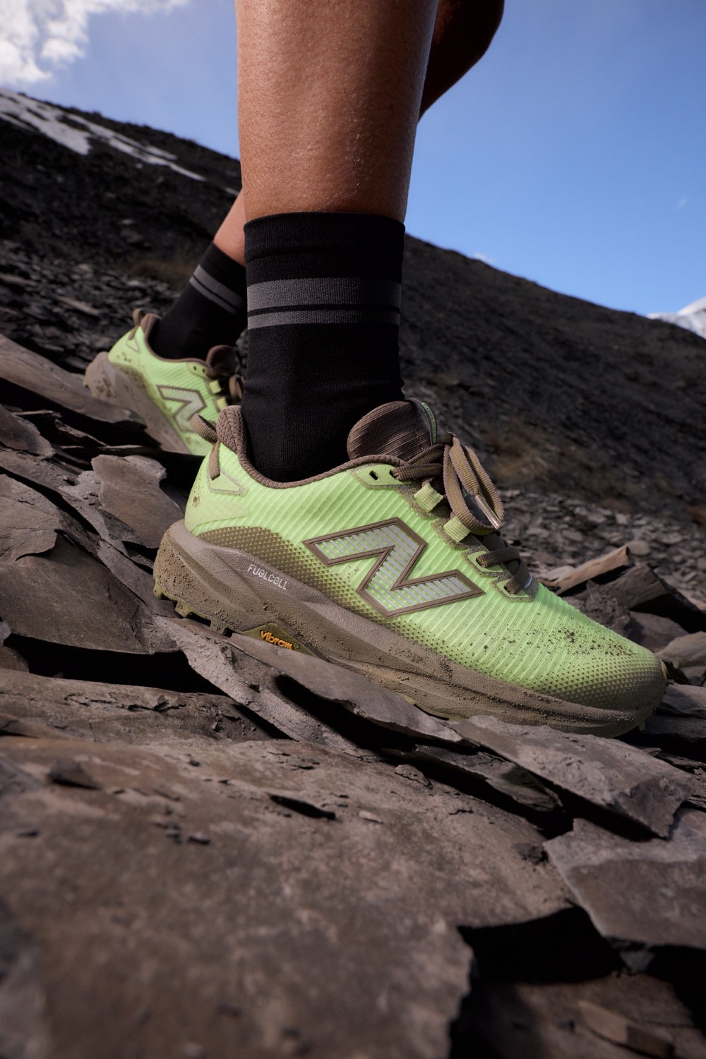 New Balance Men's Fuel Cell Rebel Trail Light green 02