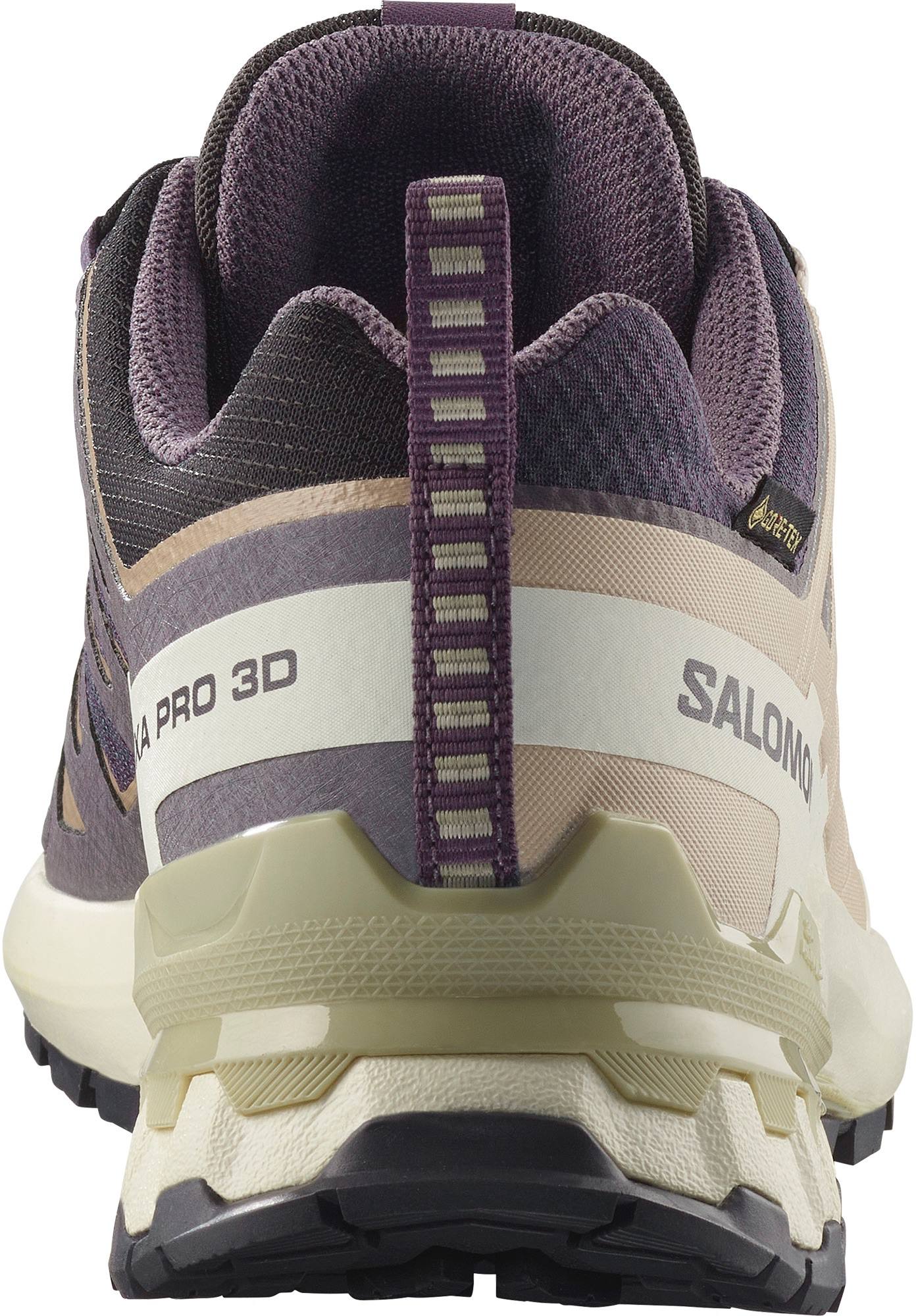 Salomon Women's Xa Pro 3d V9 GTX Nine Iron/Oxford Tan/Alfalfa 07
