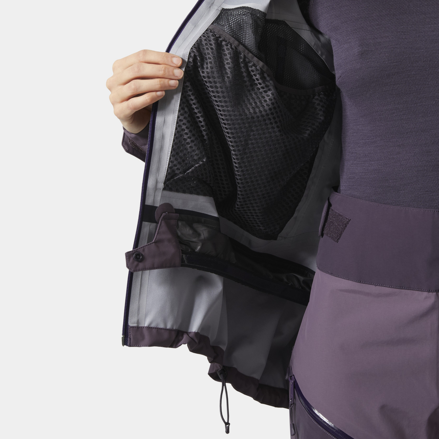 Helly Hansen Women's Sogn Shell Jacket Smoked Purple 06