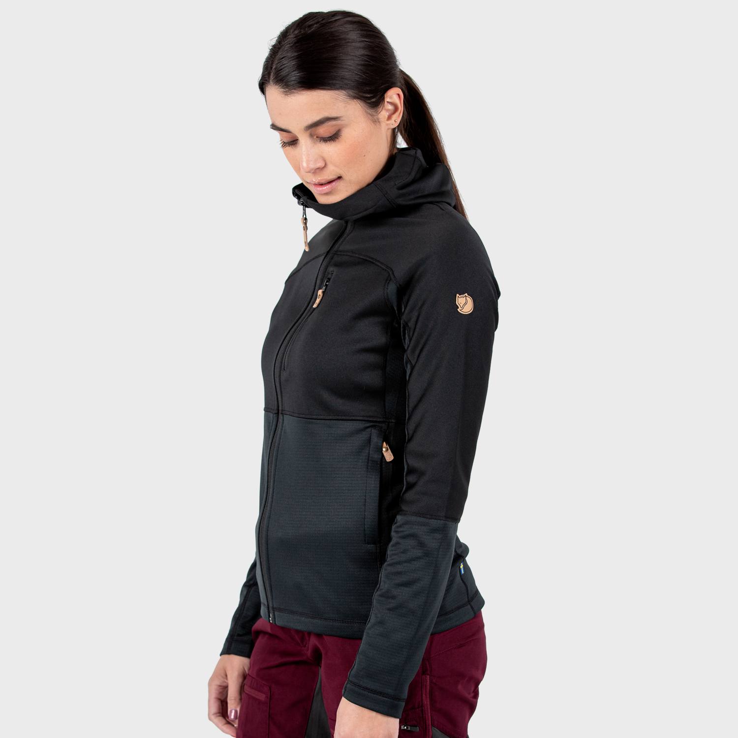 Fjällräven Abisko Trail Fleece Women's Musta 04