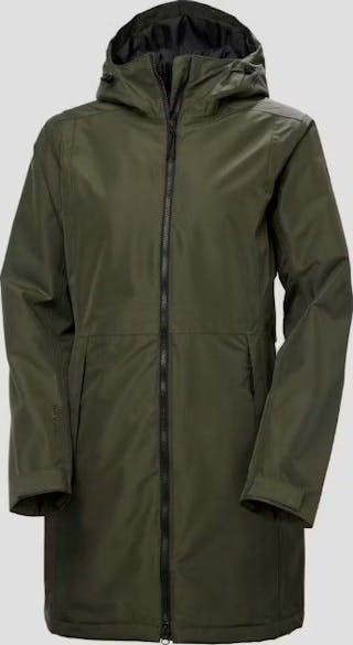 Helly Hansen Women's Lisburn Insulated Raincoat L Vihreä (Outlet)