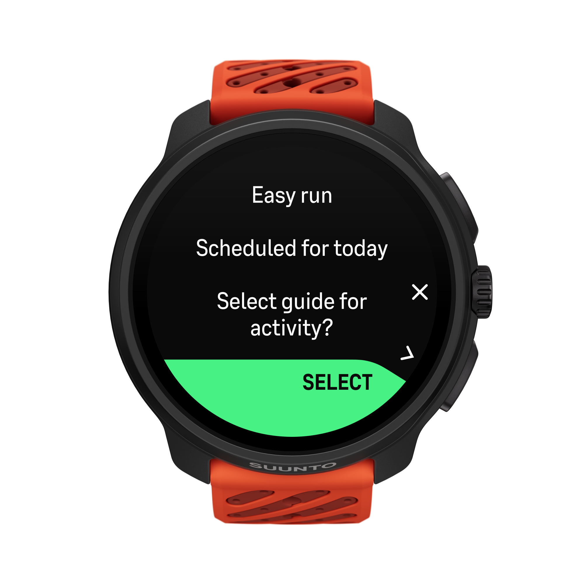 Suunto Race 2 Stainless Steel Coral Orange  08