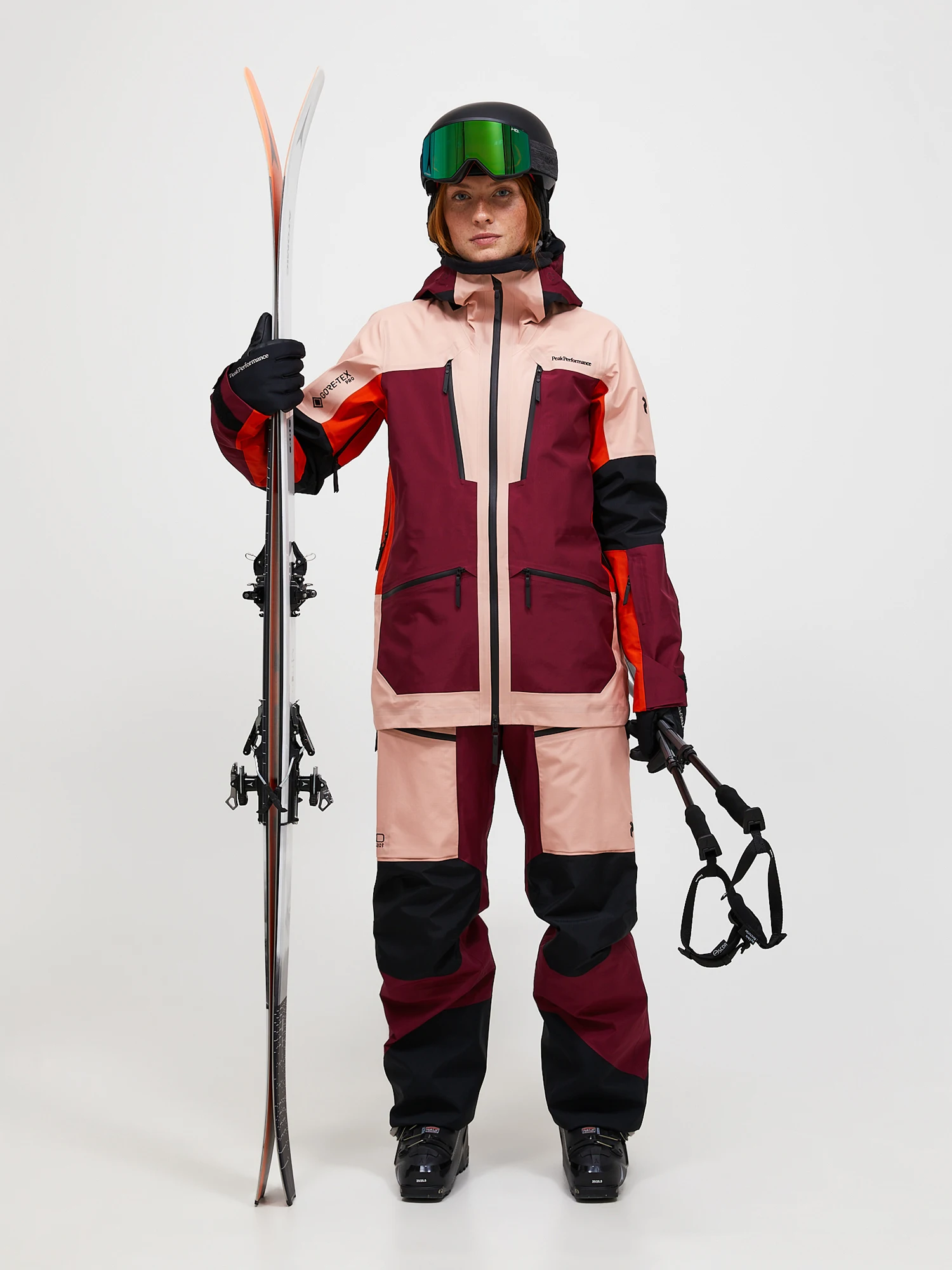 Peak Performance Women's Vertical GTX Pro 3L Shell Bib Pants